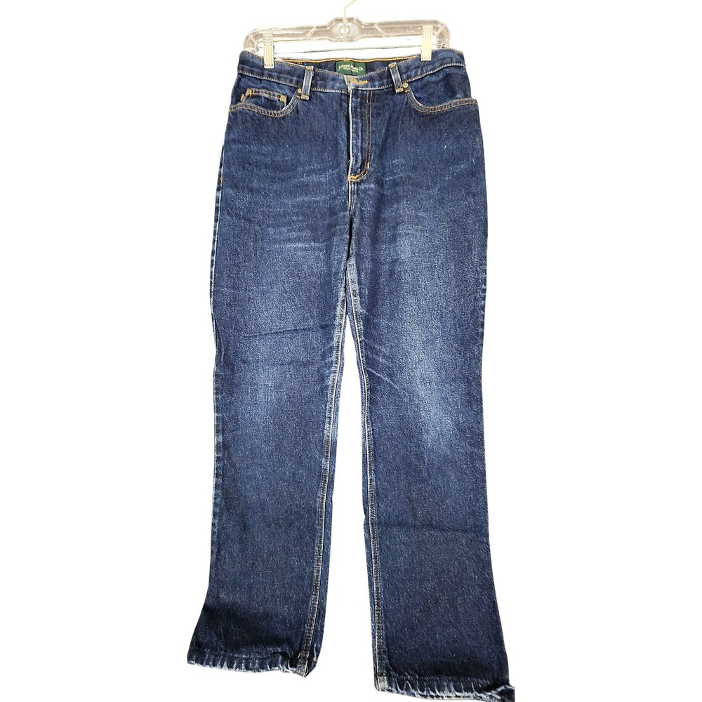 Lauren Jeans Co Ralph Lauren Dark Wash Denim Jeans Classic Fit Size 10